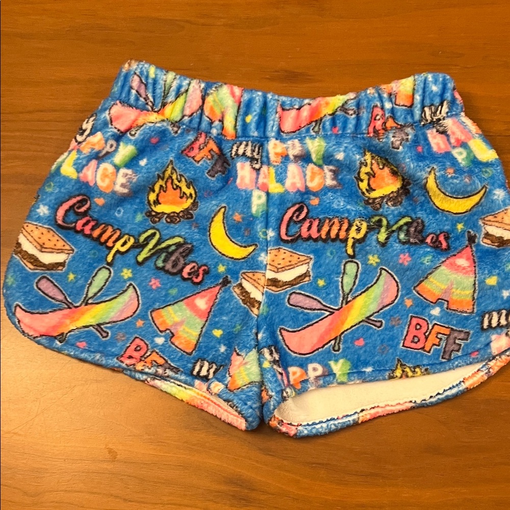 Blue Camp Vibes Kids Shorts